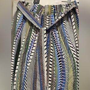 Printed flowy pant